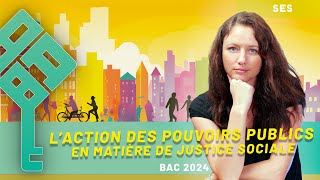 SES  Justice Sociale 22  L’action des pouvoirs publics  Terminale Bac 2025 [upl. by Gussie]