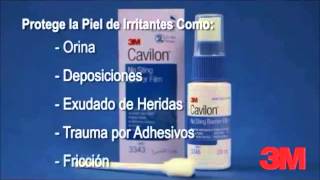 Como aplicar Cavilon Spray 3M [upl. by Fotinas100]