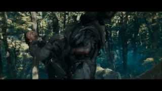 Fellowship Of The Ring  Extended Edition  Aragorn vs Lurtz HD [upl. by Kcirddet826]