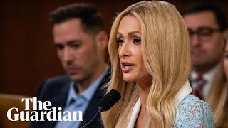 Forcefed medications and sexually abused Paris Hilton testifies before House committee [upl. by Ydne]