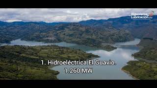 Top 5 Hidroeléctricas de Colombia [upl. by Buerger]