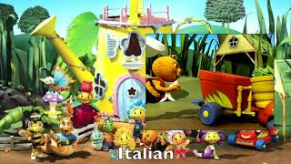 Fifi and the Flowertots Opening Multilanguage Comparison [upl. by Ainocal342]