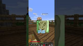 ตัดไม้ไปให้เพื่อนสร้างบ้าน แต่เพื่อนดัน minecraft minecraftshorts minecraftmemes [upl. by Airot]