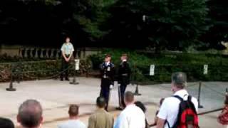 Spectator Asked to Stand at Changing of the Guard [upl. by Loy966]