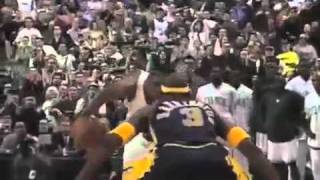 Paul Pierce permanently shuts up Al Harrington [upl. by Novak408]