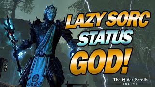 ESO  LAZY SORC  ONE BAR Infinite Archive STATUS GOD  Update 41 [upl. by Jacqui]