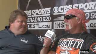 Larry Nickel Interviews Hulk Hogan for CBS Sports 920 [upl. by Navi871]