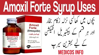 Amoxil forte Syrup Uses in urdu  Amoxycillin full details in urdu [upl. by Wershba]