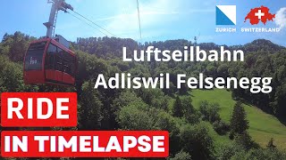 Luftseilbahn LAF Adliswil  Felsenegg Stallikon Switzerland [upl. by Fairfield454]