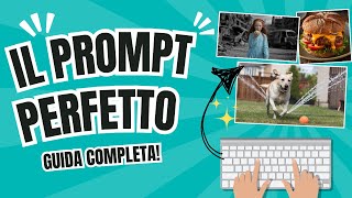 Come scrivere il PROMPT PERFETTO per CREARE immagini con lIA Guida completa [upl. by Epoillac60]