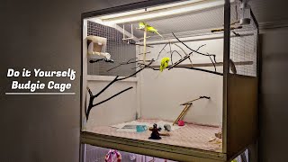 How to make Bird Cage DIY Glass Cage [upl. by Gut]