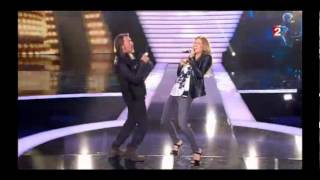 Florent Pagny Céline Dion  Le Grand Show vu des Coulisses extrait [upl. by Ric]