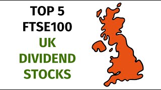 TOP 5 FTSE100 DIVIDEND STOCKS TO INVEST IN THIS YEAR  Investing For Passive Income [upl. by Wayland]