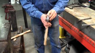 Farrier Hammer Handle Replacement [upl. by Leslie]