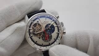 Обзор часов Zenith El Primero Chronomaster 1969 Tribute to the Rolling Stones 032048406177C496 [upl. by Artinahs]