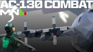 AC130 Gunship Combat  MW2MW3 [upl. by Akcirre936]