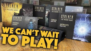 Lets Unbox Stalker The Board Game [upl. by Rrats]