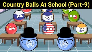 Country Balls At School  Part9 [upl. by Alf]