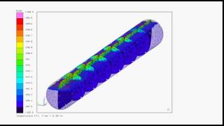 simulation of ullage collapse postfill in LNG rail car [upl. by Suoivatra]