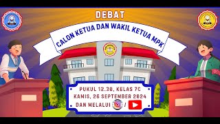 DEBAT CALON KETUA MPK DAN WAKIL MPK PERIODE 20242025 [upl. by Elylrac]