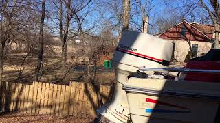 1984 Johnson Seahorse 70hp Outboard Motor Test Run [upl. by Modeste67]