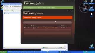 Webroot SecureAnywhere 80417 Default settings  Test with more links [upl. by Inaluahek]