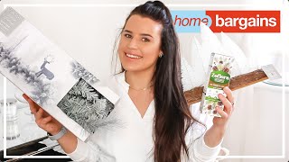 HOME BARGAINS CHRISTMAS HAUL 💫 GREY GARLAND FESTIVE TREATS amp CHRISTMAS CLEANING PRODUCTS [upl. by Layod]