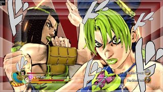 Jolyne amp Ermes Dual Heat Attack SFX Redub [upl. by Graner]