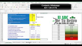 Calcula tu futura pensión con el excel ley 73 en este año 2024 [upl. by Rida]