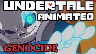 Undertale Animated Genocide Interpretation [upl. by Trish]