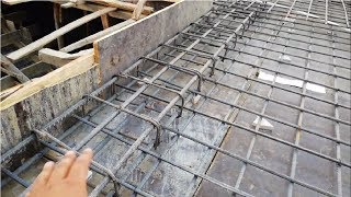 Traped Concealed beam in rcc roof slab [upl. by Lossa]