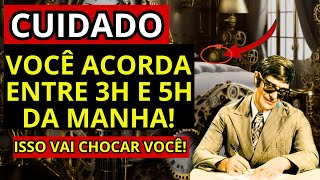 INCRÍVEL REVELAÇÃO DE CHICO XAVIER O SIGNIFICADO DE ACORDAR ENTRE 3H E 5H DA MANHÃ [upl. by Enad]