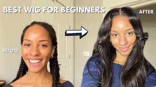 First Time Install  Beginner Friendly Ready To Wear Glueless Wig ft Hairvivi [upl. by Gaddi]