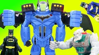 Batman Imaginext Batbot Xtreme DC Super Friends Magic Toy Adventure [upl. by Aneek]