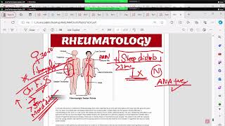 RHEUMATOLOGY LIVE LECTURE [upl. by Bound]