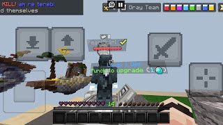 Bedwars gameplay on TheHive on mobile 📲 [upl. by Ashelman]