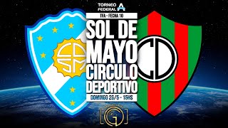 TFA  Sol de Mayo vs Circulo Deportivo  Fecha 10 [upl. by Eetsirk657]