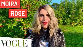 73 Questions With Moira Rose  Vogue [upl. by Isbel]