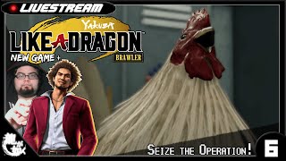 Yakuza Like A Dragon  quotSeize the Operationquot  NG amp Like A Brawler Mod Playthrough   6 [upl. by Anatsirhc]