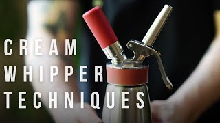 5 Cream Whipper Techniques [upl. by Kerge]