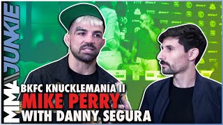 Mike Perry comfortable ahead of BKFC debut predicts KO over Julian Lane [upl. by Halle541]