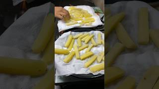 বাড়িতেই French Fries🍟 বানানোর প্রচেষ্টা 🥲shorts food recipe homemade viralvideo [upl. by Eedissac]