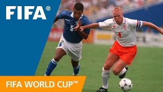 Netherlands 23 Brazil  1994 World Cup  Match Highlights [upl. by Lurie]