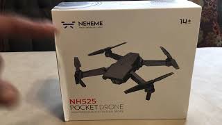 Neheme NH525 Pocket Drone  Quick Unboxing [upl. by Ondrej]