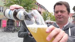 Bayreuther Hell Lager By Bayreuther Bierbrauerei  German Craft Beer Review [upl. by Jonell]