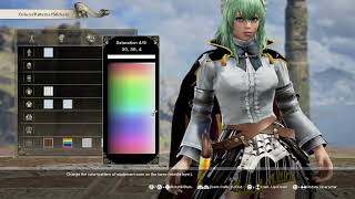 How to make Sakuya Izayoi E1 from Touhou Lost Word in Soul Calibur VI [upl. by Radmilla]