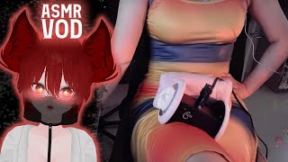 Vtuber ASMR Affirmations Ear Tapping Ear to Ear Whispers  ASMR tingly triggers  Bodycam VOD [upl. by Garvey]