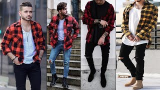 Top 20 Flannel Shirt Outfit Ideas For Men In 2022  How To Style Flannels  Flannel Shirt [upl. by Beaver]