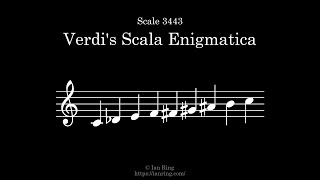 Scale 3443 Verdis Scala Enigmatica [upl. by Asyle372]