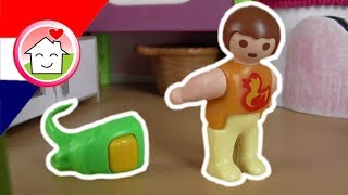 Playmobil filmpjes Nederlands Anna wil niet naar de kleuterschool  Familie Huizer [upl. by Kal]